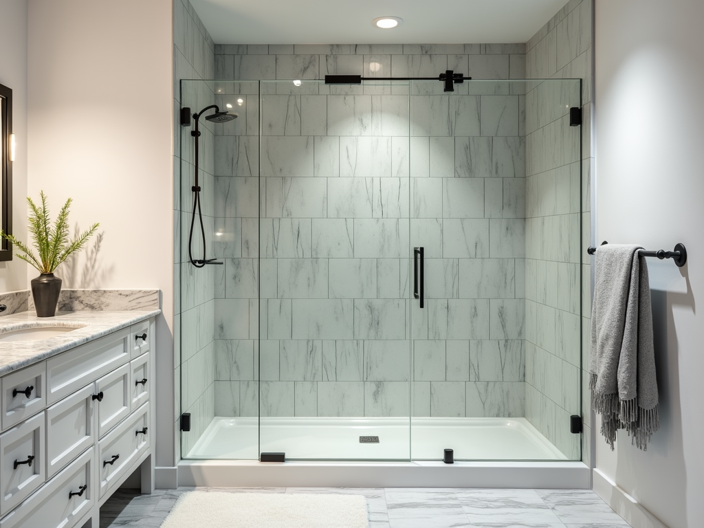 Frameless Shower Door Installation Near Weymouth MA – Expert Craftsmanship