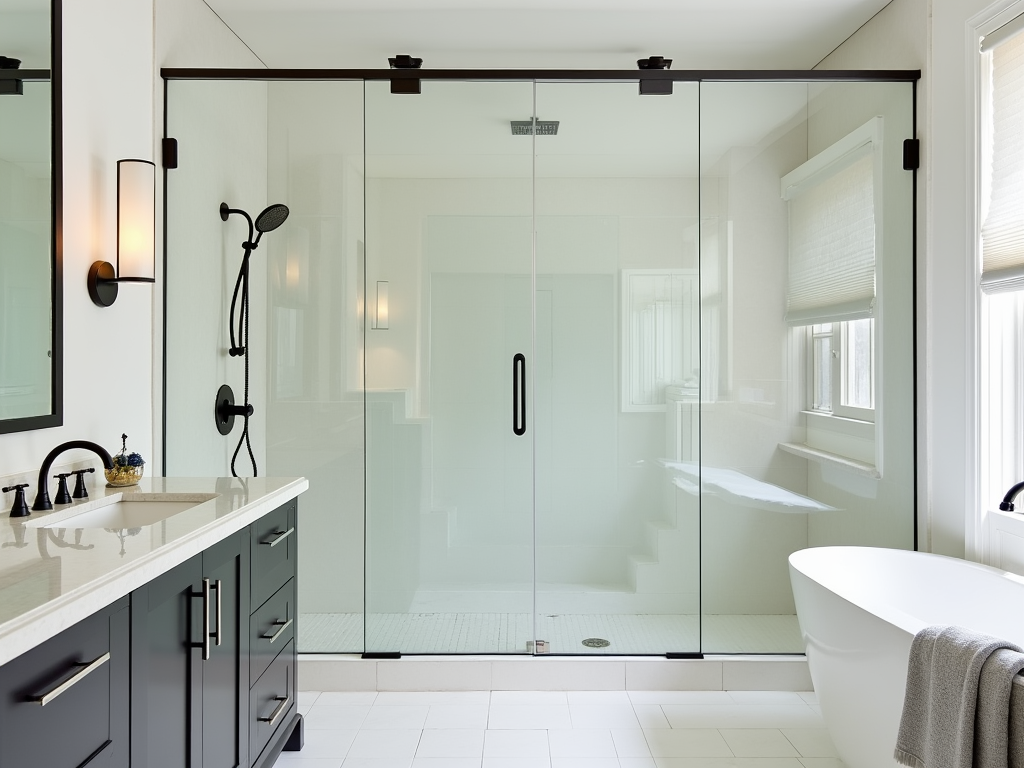 Glass Shower Door Installation Near Medford MA – Custom & Frameless