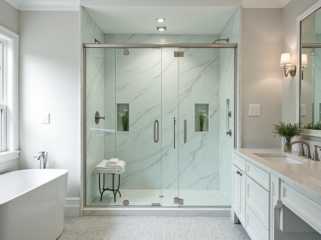 Shower Enclosure Installers Near Melrose MA – Custom & Frameless