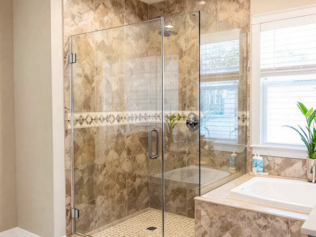 Custom designed shower doors by Boston experts